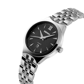 SKMEI 9071 Paar Horloge Mode Lichtgevende Simple Style Lovers Quartz Wrist Watch