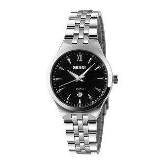SKMEI 9071 Paar Horloge Mode Lichtgevende Simple Style Lovers Quartz Wrist Watch