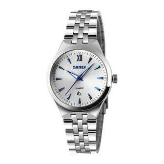 SKMEI 9071 Paar Horloge Mode Lichtgevende Simple Style Lovers Quartz Wrist Watch