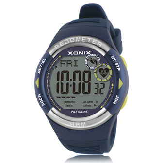 XONIX HRM3 Sporthorloge Hartslagmeter meter Lichtgewicht Waterdicht LED Zwembandhorloge