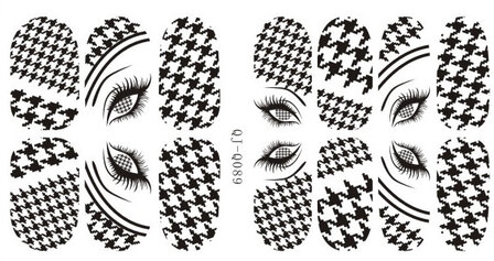 Noctilucent Lichtgevende Nail Foil Sticker Nail Art Decal