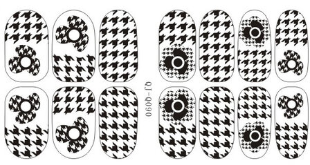 Noctilucent Lichtgevende Nail Foil Sticker Nail Art Decal
