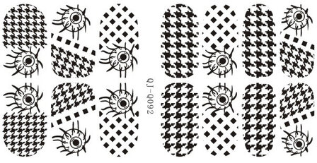Noctilucent Lichtgevende Nail Foil Sticker Nail Art Decal