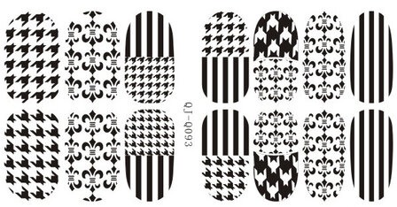 Noctilucent Lichtgevende Nail Foil Sticker Nail Art Decal
