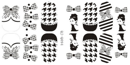 Noctilucent Lichtgevende Nail Foil Sticker Nail Art Decal