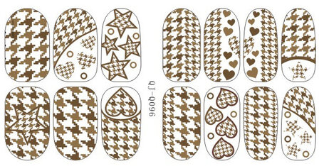 Noctilucent Lichtgevende Nail Foil Sticker Nail Art Decal