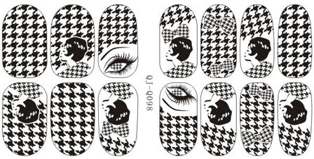 Noctilucent Lichtgevende Nail Foil Sticker Nail Art Decal