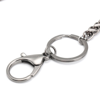 65cm Heren Fietsketting Portemonnee Kettingen Biker Trucker Punk Hiphop Sleutel Jean Ketting Sieraden