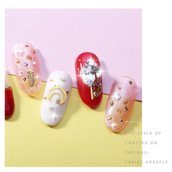 Diamond Ornament Nail Rhinestone New York Storm Set nagelnagels nagelsticker