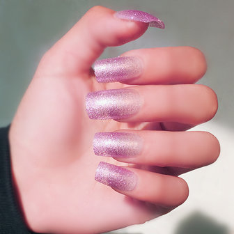 5 Pot / Set Roze Glitter Oogschaduw Chunky Holographic Nail Art Face Body