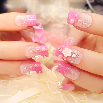 5 Pot / Set Roze Glitter Oogschaduw Chunky Holographic Nail Art Face Body