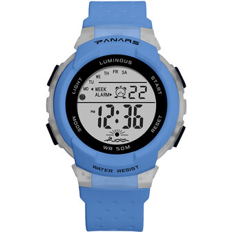 SYNOKE 8138 Sport Colorful Kinderhorloge 5ATM waterdicht lichtgevend digitaal studentenhorloge