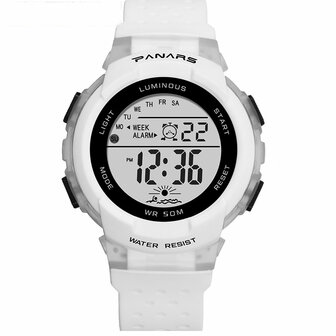 SYNOKE 8138 Sport Colorful Kinderhorloge 5ATM waterdicht lichtgevend digitaal studentenhorloge