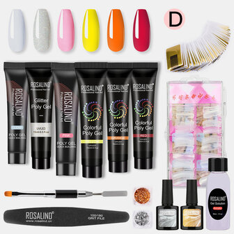 Nagelverlenging Gelpakket Crystal Extension Liquid Fototherapie Gel Set