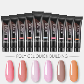 Nagelverlenging Gelpakket Crystal Extension Liquid Fototherapie Gel Set