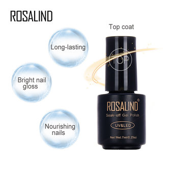 ROSALIND 7ML 01-30 Semi-permanente losweken Salon UV Nagelgel Polish Nail Art Lak Top Base Coat Nodig Gel Vernis