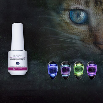 Super Galaxy Cat Eye Gel 8 ml 5D Chameleon Cat Eyeliner Starry Fototherapie UV Gel Nail