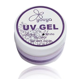 3Colors Duidelijke Roze Witte Nail Art Acryl UV Gel Builder Lijm