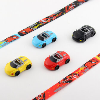 SKMEI 1241 Cartoon Car Modieus kinderhorloge in autovorm Digitaal studentenhorloge