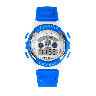 HONHX 63-1 Fashion kinderhorloge Datum Weekweergave Multifunctioneel kindersport Drieoog digitaal horloge