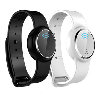 Bakeey Q9 Buiten Ultrasoon Natuurlijk Muggenspray Anti Mosquito Insect Lang Standby Waterdicht Smart Polsband