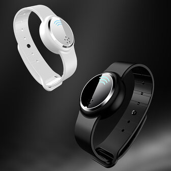 Bakeey Q9 Buiten Ultrasoon Natuurlijk Muggenspray Anti Mosquito Insect Lang Standby Waterdicht Smart Polsband