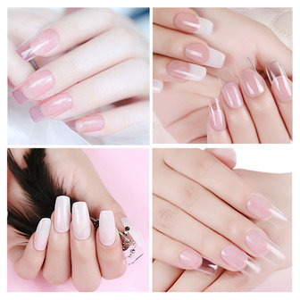 Nails Kit Sets voor Nail Tips Poly Gel Extension Camouflage UV LED Gel Acrylic