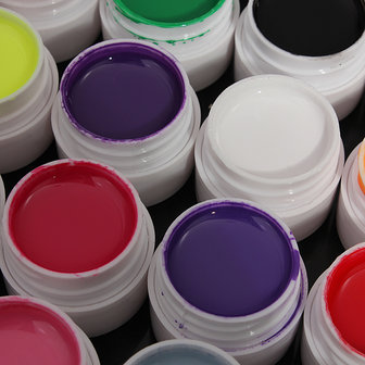 20 mix pure kleuren acryl nagel kunst uv gel bouwer