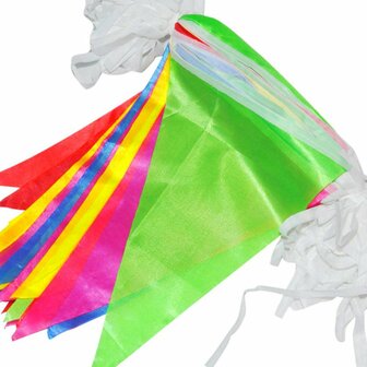 125ft Multicolors Driehoek Wimpel Vlag Partij Bruiloft Verjaardag Banner Bunting Decoraties