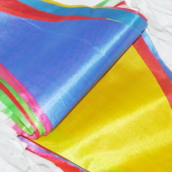 125ft Multicolors Driehoek Wimpel Vlag Partij Bruiloft Verjaardag Banner Bunting Decoraties