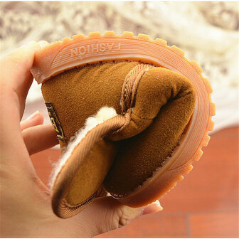 Kind Girl Boy Dikke Warm Baby Classic Snow Boots Kinderen Plush Bont Winter Shoes