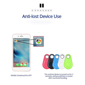 Bluetooth-sleutelzoeker Slim anti-verloren apparaat Anti-verloren sleutelhanger Mobiele telefoon Verloren alarm Bidirectionele zoeker Anti-verloren artefact
