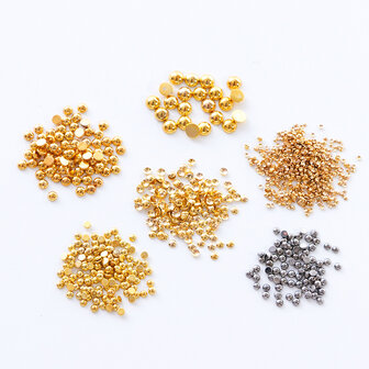 Star Moon Metal nagel decoratie goud zilver DIY nagel decoratie manicure tool