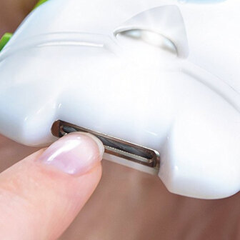 Elektrische nagelknipper LED-licht Nagelvijl Manicure Pedicuresets Gezondheids- en schoonheidstools met verwijderbare kop