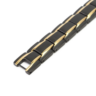 Zwart 316L Titanium Gezondheid Magnetische Armband Sieraden voor Mannen