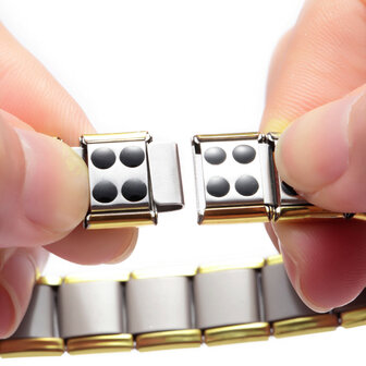 Roestvrij staal Energie Gezondheid Healing mannen armband Jewelry