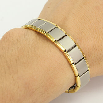 Roestvrij staal Energie Gezondheid Healing mannen armband Jewelry