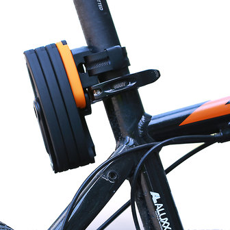 XANES TLL02 Achterlicht Type Vouwfietsslot Rubberen oppervlak Anti-diefstal verbindingsslot voor MTB