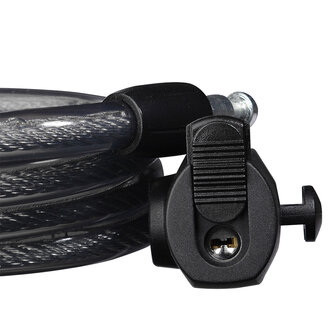 XANES 1,2m mutifunction anti-diefstal fietsslot Veilig achterlicht Slot Usb Oplaadbaar Regendicht