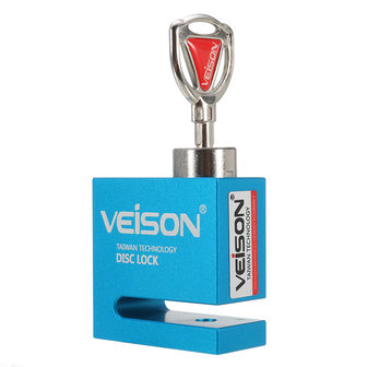 VEISON 50mm Bike Remschijf Veiligheidsloten Motorcycle Lock Lock Veiligheid MG-Al Legering