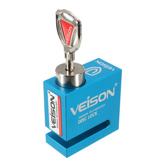 VEISON 50mm Bike Remschijf Veiligheidsloten Motorcycle Lock Lock Veiligheid MG-Al Legering