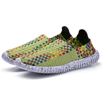 US Size 5-9 Women Shoes Hand Geweven Ademend Net Hollows Beach Summer
