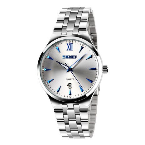 SKMEI 9071 Paar Horloge Mode Lichtgevende Simple Style Lovers Quartz Wrist Watch