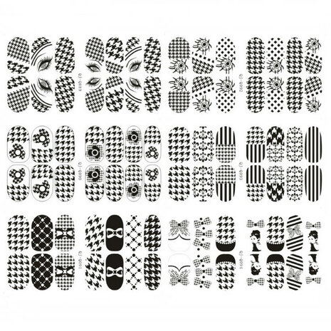 Noctilucent Lichtgevende Nail Foil Sticker Nail Art Decal