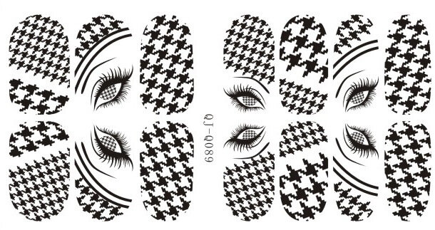 Noctilucent Lichtgevende Nail Foil Sticker Nail Art Decal