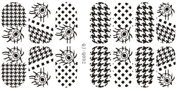 Noctilucent Lichtgevende Nail Foil Sticker Nail Art Decal