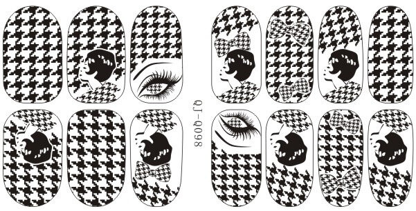 Noctilucent Lichtgevende Nail Foil Sticker Nail Art Decal