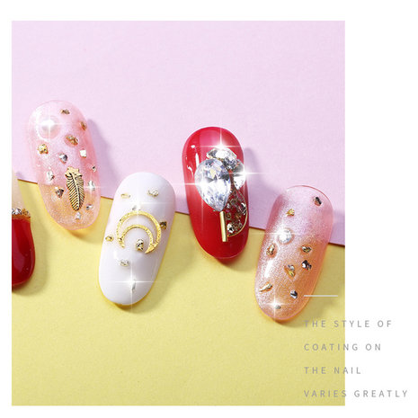 Diamond Ornament Nail Rhinestone New York Storm Set nagelnagels nagelsticker