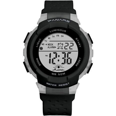 SYNOKE 8138 Sport Colorful Kinderhorloge 5ATM waterdicht lichtgevend digitaal studentenhorloge