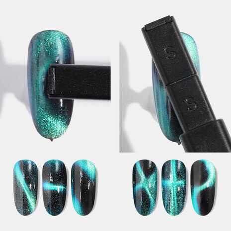 Nagel Cat Eye-magneet Multifunctioneel magneetpatroon Cat Eye Nagellak Lijmgereedschap Magneet Fancy Magnet